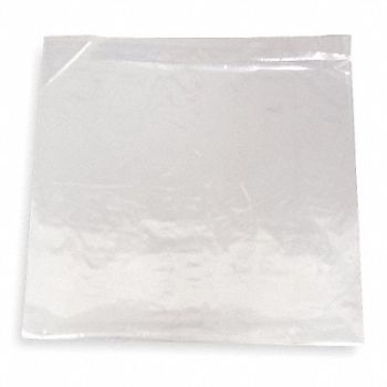 GRAINGER APPROVED Open End Poly Bag Flat PK1000, 4DKX1