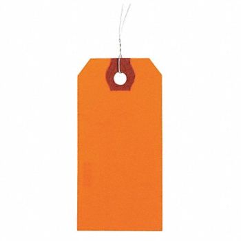 GRAINGER APPROVED Blank Shipping Tag Paper Colored PK1000, 1GYY7