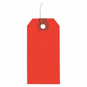 GRAINGER APPROVED Blank Shipping Tag Paper Colored PK1000, 1GYZ6