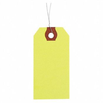GRAINGER APPROVED Blank Shipping Tag Paper Colored PK1000, 4WLA3