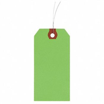 GRAINGER APPROVED Blank Shipping Tag Paper Colored PK1000, 1HAA1