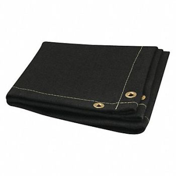 STEINER Welding Blanket 3 ft W 4 ft L Black, 38RL43