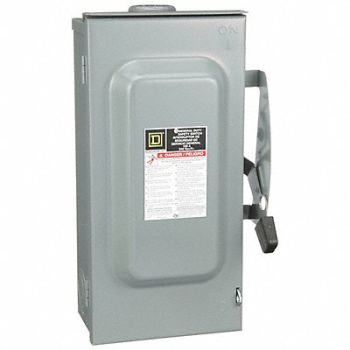 SQUARE D Safety Switch 240VAC 2PST 100 Amps AC, 1H251