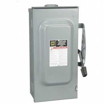 SQUARE D Safety Switch 240VAC 3PST 100 Amps AC, 1H257