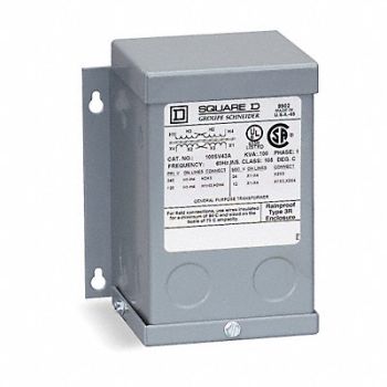 SQUARE D Transformer 120/240VAC 12/24VAC 150VA, 1H268