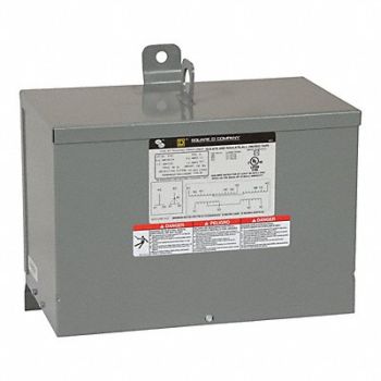 SQUARE D Three Phase Transformer 6kVA 480V, 1H278