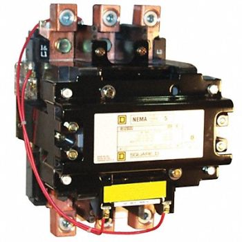 SQUARE D NEMA Magnetic Contactr 270A 120VAC NEMA5, 1H467