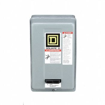 SQUARE D Magnetic Motor Starter NEMA 24V 3P 9A, 2BX12