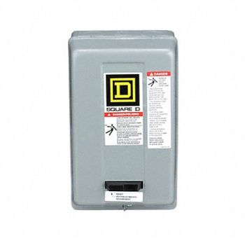 SQUARE D Magnetic Motor Starter NEMA 24V 3P 18A, 2BX18