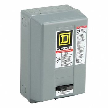 SQUARE D Magnetic Motor Starter NEMA 480V 3P 18A, 1H485