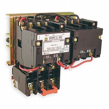 SQUARE D Magnetic Motor Starter NEMA 120V 3P 90A, 2PXH3