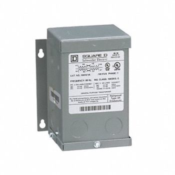SQUARE D Transformer 100VA 240VAC 480VAC, 1H719