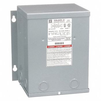 SQUARE D Transformer 2kVA 240VAC 480VAC, 1H723
