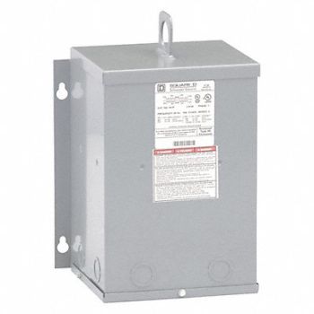 SQUARE D Transformer 3kVA 240VAC 480VAC, 1H724
