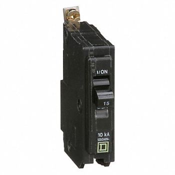 SQUARE D Circuit Breaker 15A Bolt On 120/240V 1P, 1H823