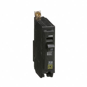 SQUARE D Circuit Breaker 50A Bolt On 120/240V 1P, 1H879