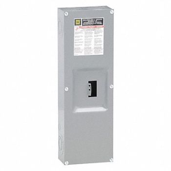 SQUARE D Circuit Breaker Enclosure Surface 200A, 1H918