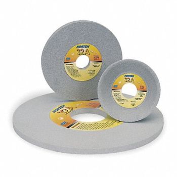 NORTON Grinding Wheel T1 8x3/8x1-1/4 AO 60G PK5, 1VUH5