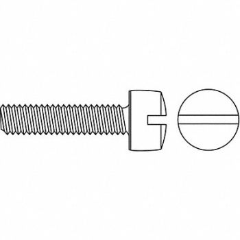 GRAINGER APPROVED MS 1/4 -20 Zinc Plated 3/4 L 3000PK, 5CUV2