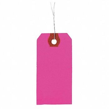 GRAINGER APPROVED Blank Shipping Tag Paper Colored PK1000, 4WLC2