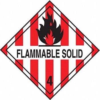 TAPECASE DOT Container Label 4 Label W PK50, 16U979