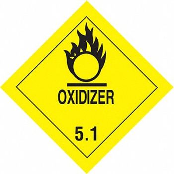 TAPECASE DOT Container Label 4 Label W PK50, 16V021