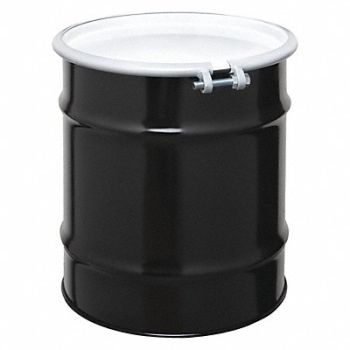 GRAINGER APPROVED Transport Drum Black 18ga 1.2mm, 1HBG9