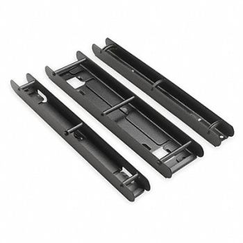 TARIFOLD Catalog Rack Post Section 1 In H Black, 1HEP1