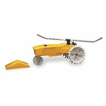 NELSON Traveling Sprinkler 54 Ft Dia Cast Iron, 1HLW6