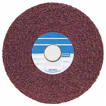 NORTON Convolute Wheel 8 in Dia 1 in W, 1PTC3