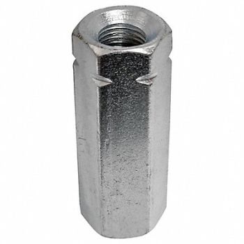 GRAINGER APPROVED CplgNt Stl Zn 3/8 -16 5/8 x13/4 5PK, 1JA14