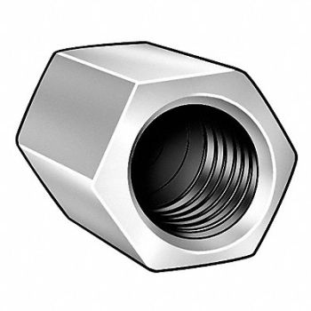 GRAINGER APPROVED CplgNt Stl Zn 1 -8 15/8 x7 1PK, 1JE47