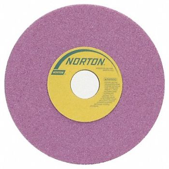 NORTON Grinding Wheel T1 7x1/2x1.25 AO 60G PK5, 1JAX4