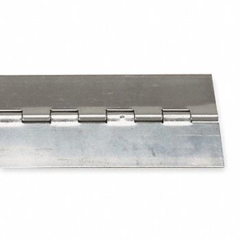GRAINGER APPROVED Continuous Hinge 6 ft L 1-1/2 in W, 1JEP6