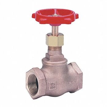 MILWAUKEE VALVE Globe Valve 3 Bronze FNPT 200 psi, 1JLC6