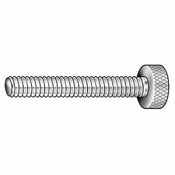GRAINGER APPROVED Thumb Scrw #10-32 Full Thread 18-8SS 2 L, 5RA87