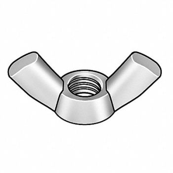 GRAINGER APPROVED WngNt 18-8 SS 49 2/5x24.1mm M12-1.75 1PK, 26L012