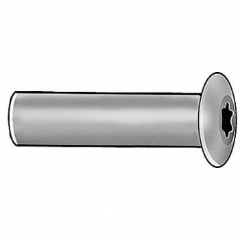 GRAINGER APPROVED Architect Bolt 1 L 18-8SS 3/8 -16, 1JYK8
