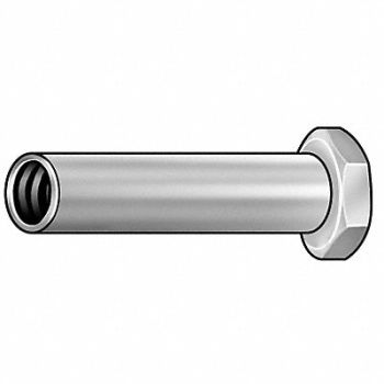 GRAINGER APPROVED ArchitectBolt 1 L 18-8SS 3/8 -16 PK2, 1JYP1