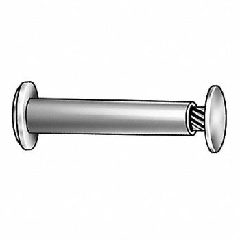 GRAINGER APPROVED Binding Post Aluminum #8-32 2 L PK25, 5MB96