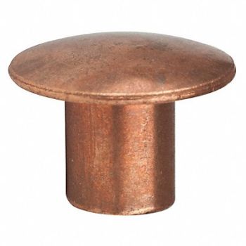 GRAINGER APPROVED Binding Post 1/4 L Copper #8-32 PK2, 1JYP4