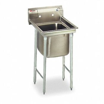 EAGLE GROUP Eagle Corner Sink Rec 16inx20inx13-1/2in, 1JYR6
