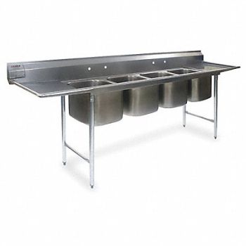 EAGLE GROUP Eagle Corner Sink Rec 16inx20inx13-1/2in, 1JYR9