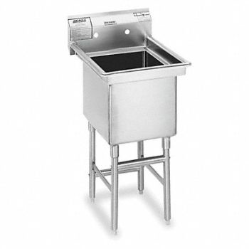 EAGLE GROUP Eagle Corner Sink Rect 18inx20inx14in, 1JYT2