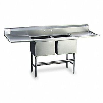 EAGLE GROUP Eagle Corner Sink Rect 18inx20inx14in, 1JYT3