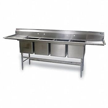 EAGLE GROUP Eagle Corner Sink Rect 18inx20inx14in, 1JYT5