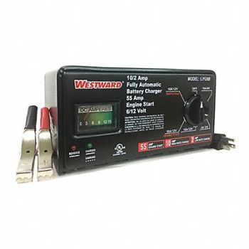 WESTWARD Battery Charger 6/12V (A) 55 A Start, 1JYU8