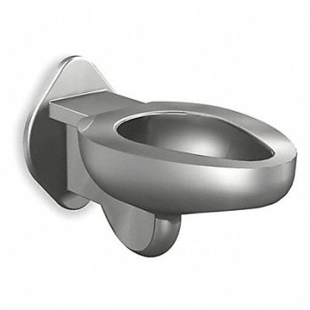 ACORN Prison Toilet SS Back Spud Wall Mount, 1JZL4