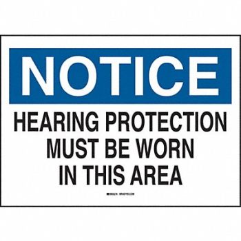 BRADY Label 3 1/2 inx5 in Polyester, 1VC74