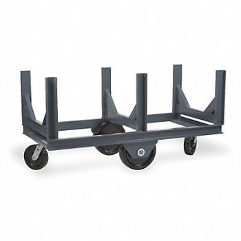 GRAINGER APPROVED Mobile Bar Cradle Rack H 30 W 28 L 96, 1KAB1